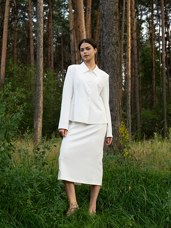 Белая юбка lady in white