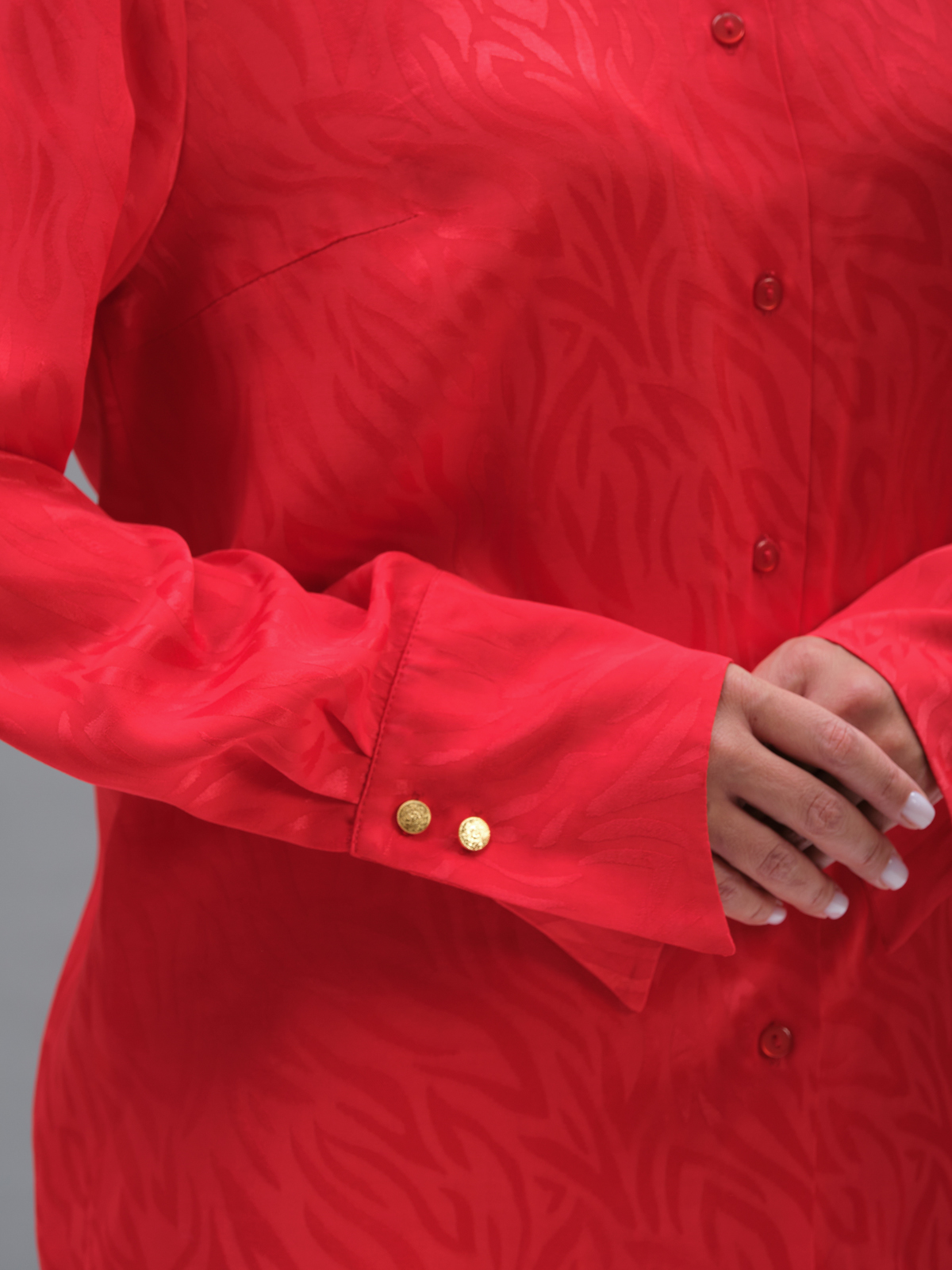 Жаккардовая блуза Andromeda