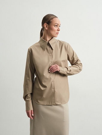 Рубашка с акцентными деталями Skilla