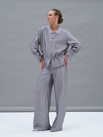 Серебряные брюки Selene