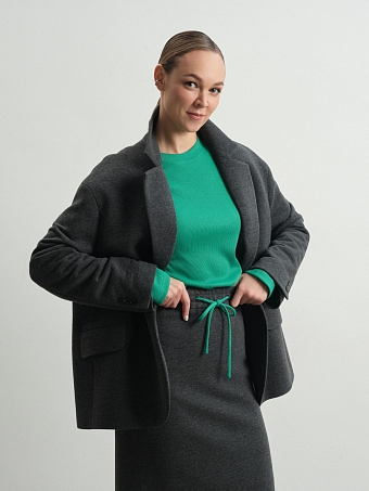 Лонгслив в рубчик Adonis