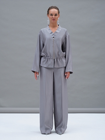 Серебряные брюки Selene