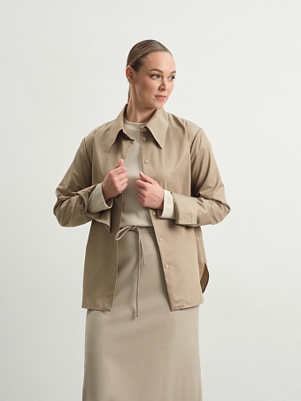 Рубашка с акцентными деталями Skilla