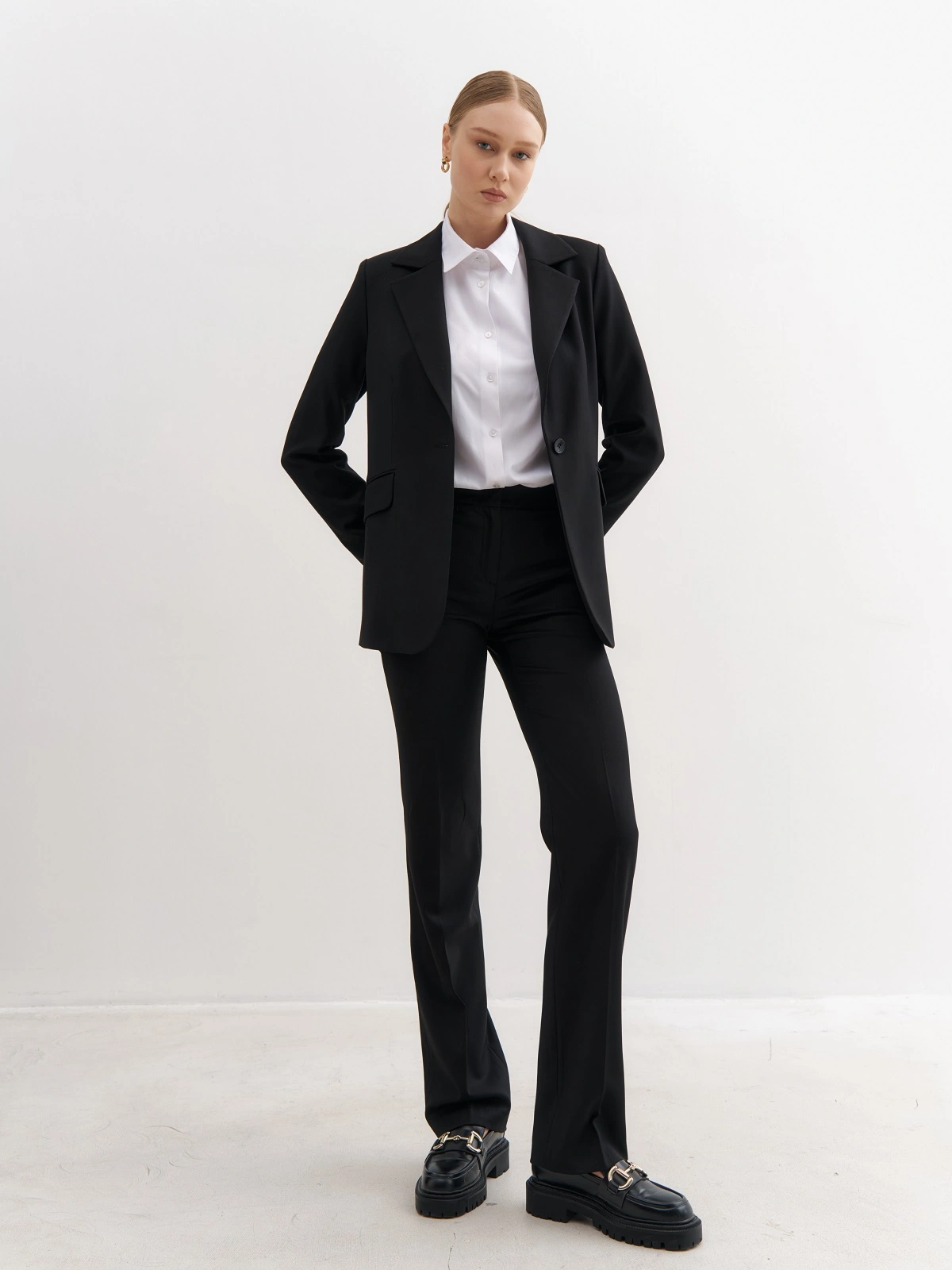 Базовые длинные брюки