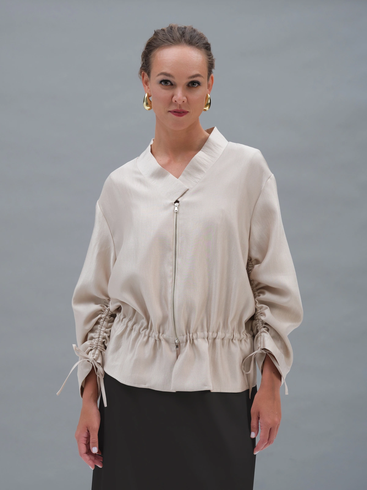 Золотой бомбер на кулиске Eos