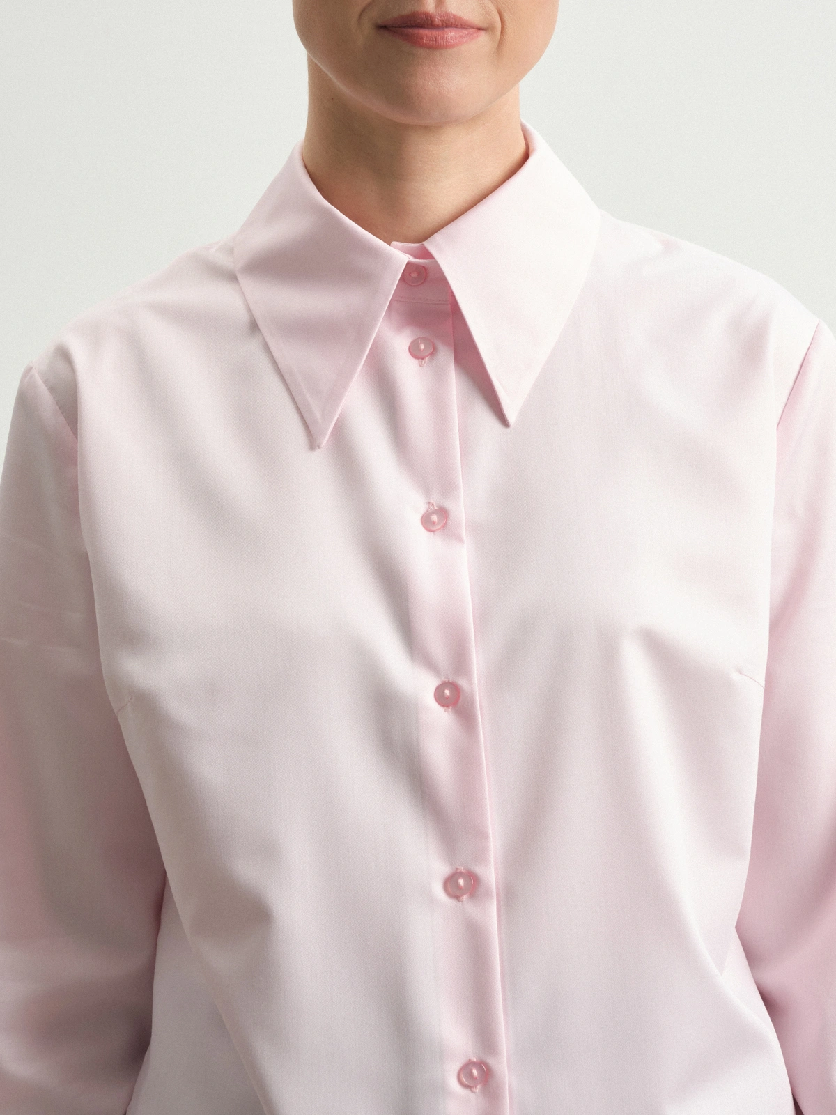 Рубашка с акцентными деталями Cyclamen
