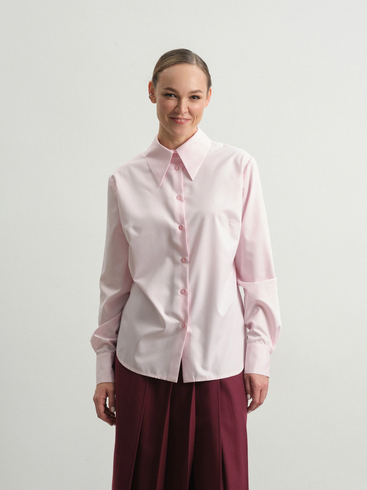 Рубашка с акцентными деталями Cyclamen