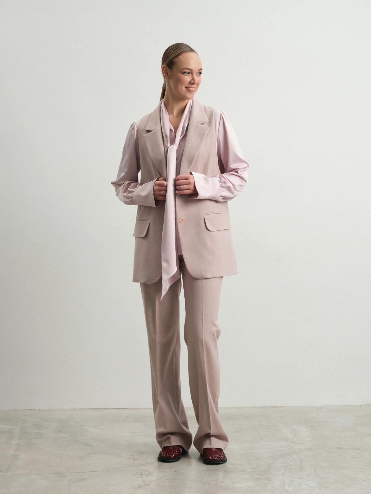 Нежно-розовые брюки Primrose