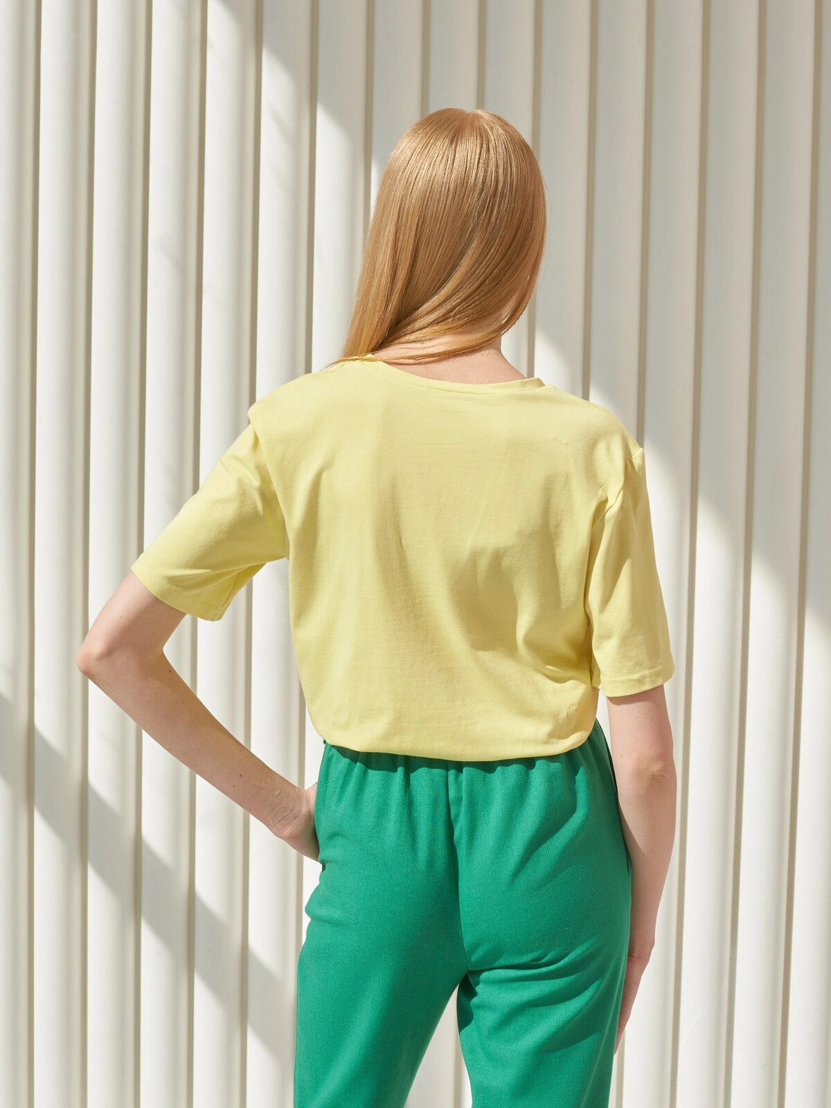 Лимонная футболка