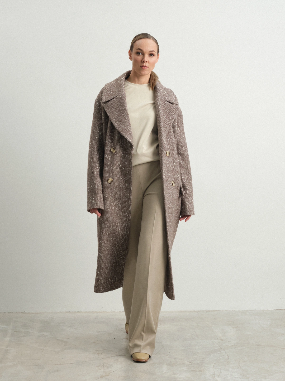 Пальто с капюшоном Hyacinth