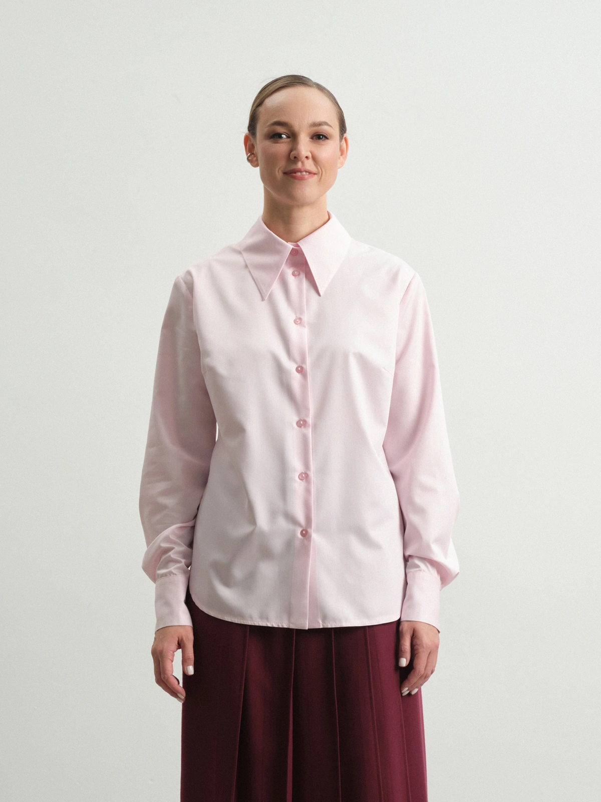 Рубашка с акцентными деталями Cyclamen