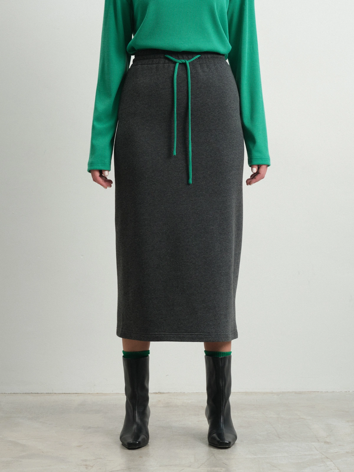 Прямая юбка на резинке Muscari