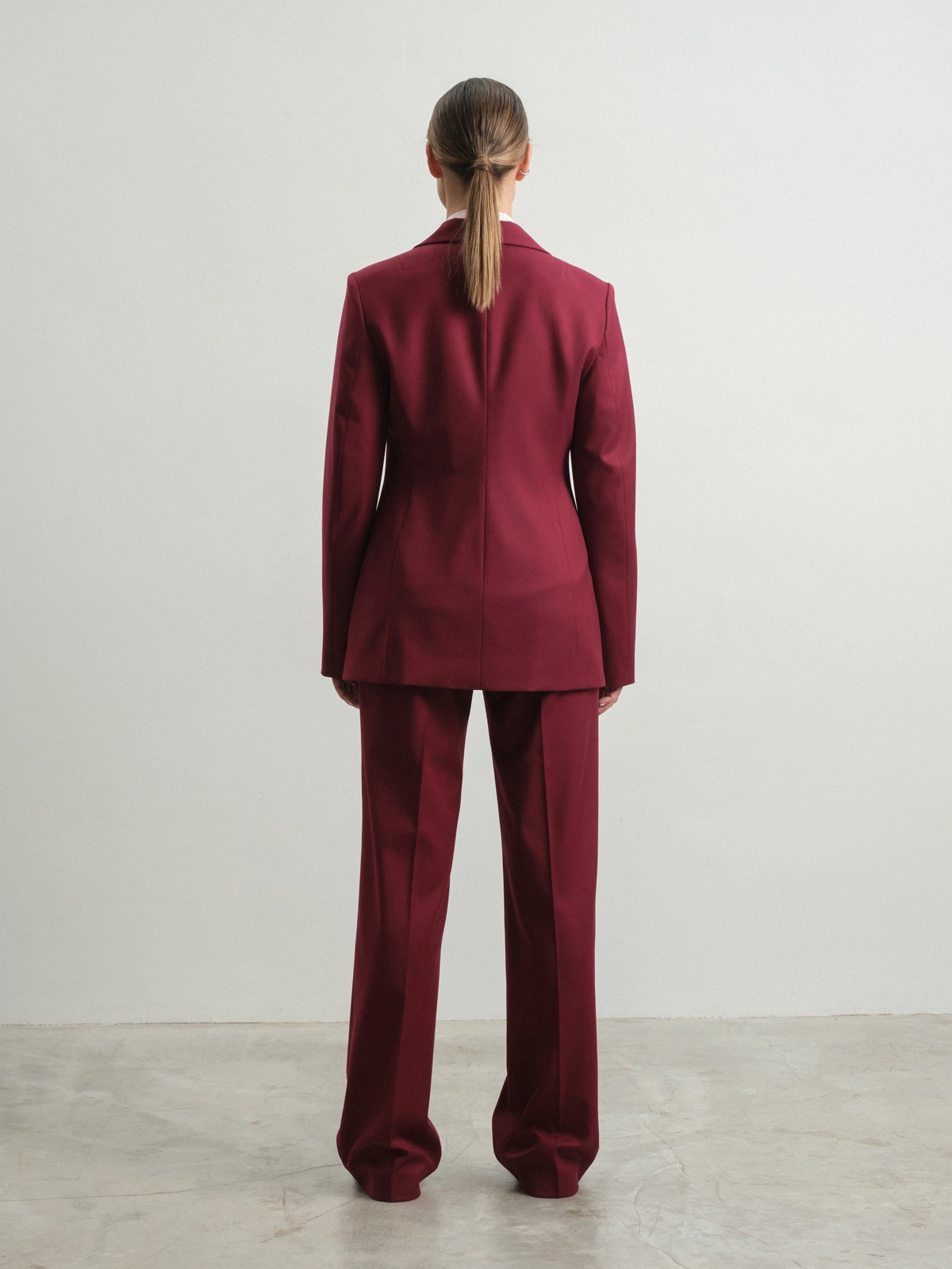 Брюки в винном оттенке Iris