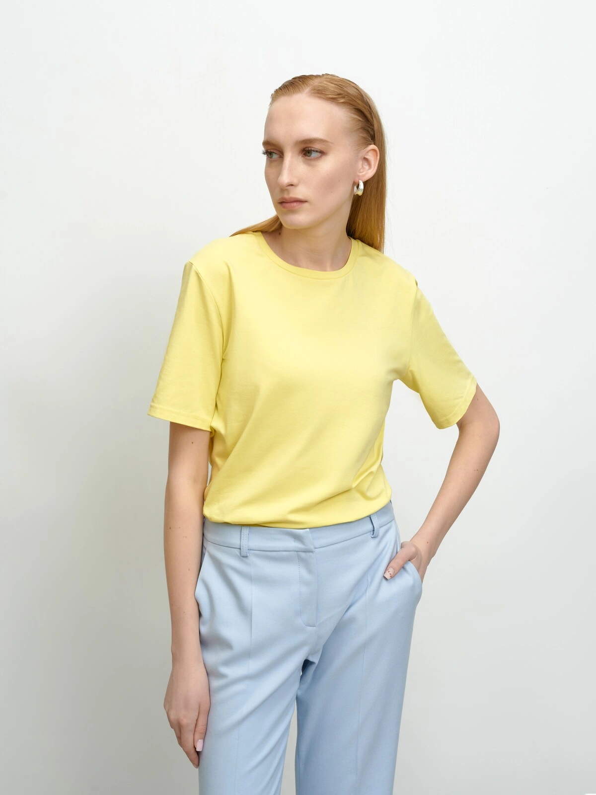 Лимонная футболка