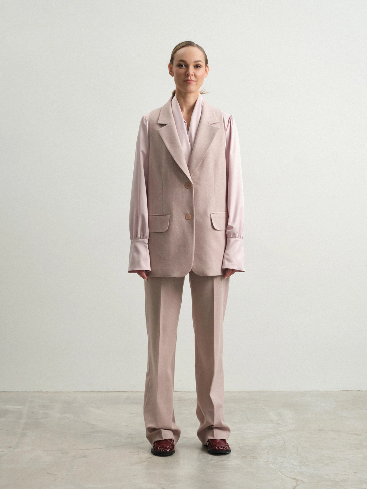 Нежно-розовые брюки Primrose