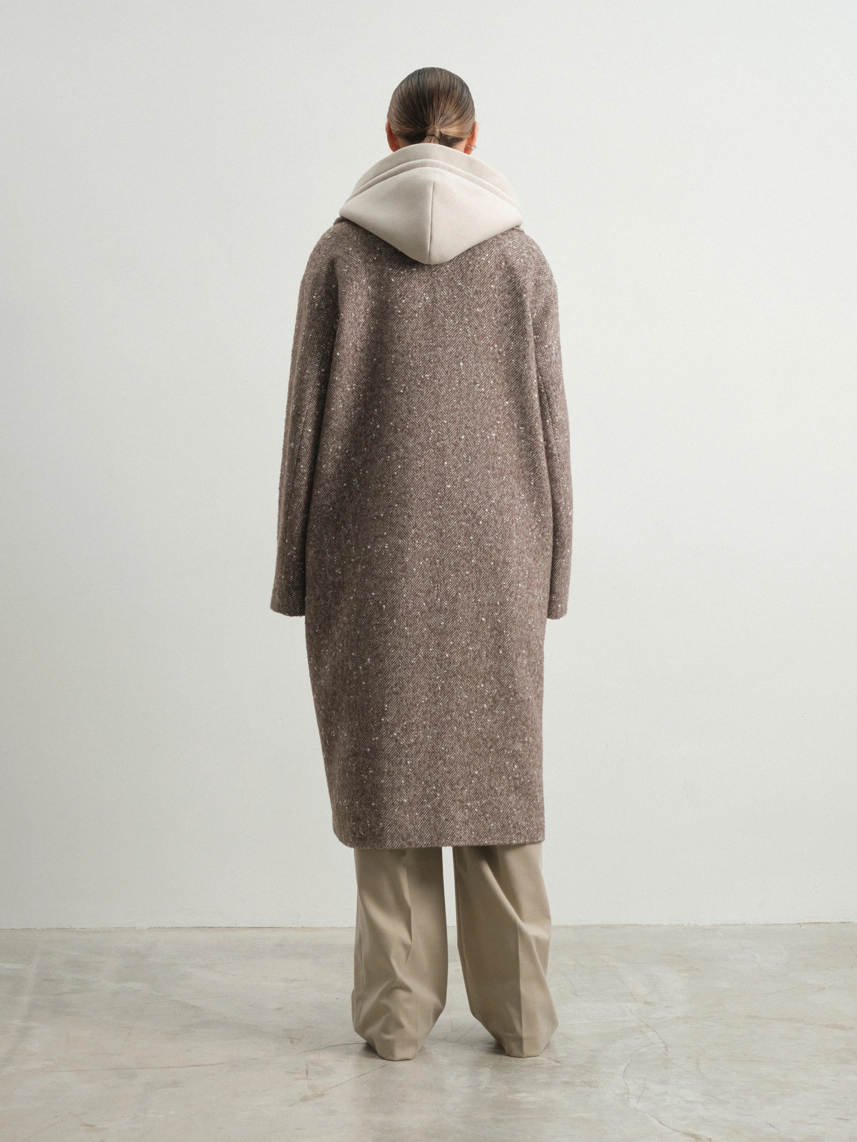 Пальто с капюшоном Hyacinth