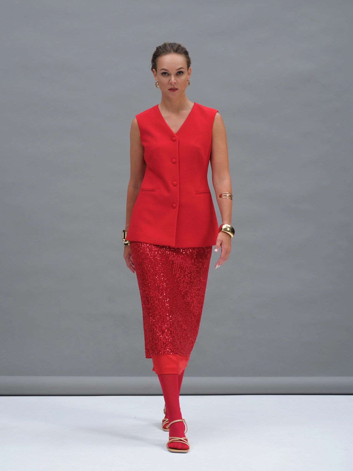 Двойная юбка Cupid