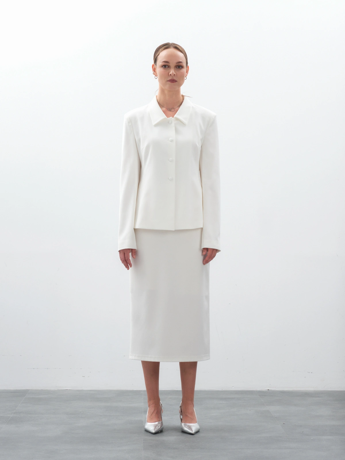 Белая юбка lady in white