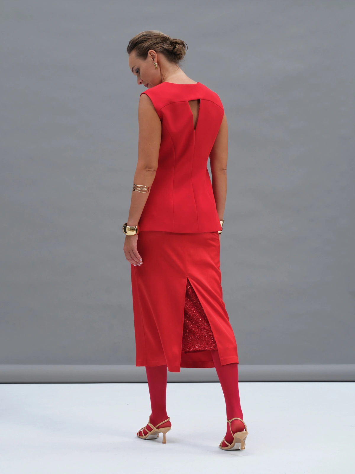 Двойная юбка Cupid