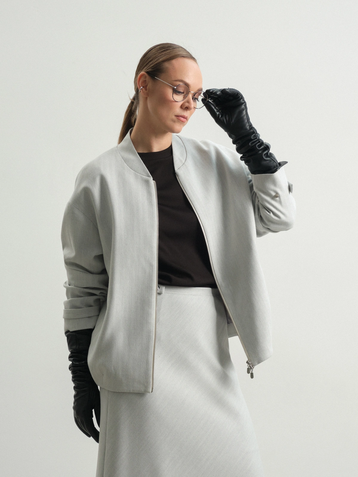 Бомбер в ёлочку Anemone