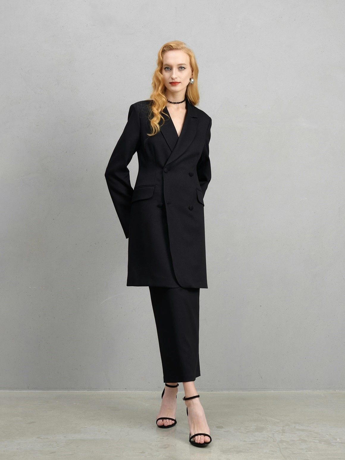 Черная юбка макси