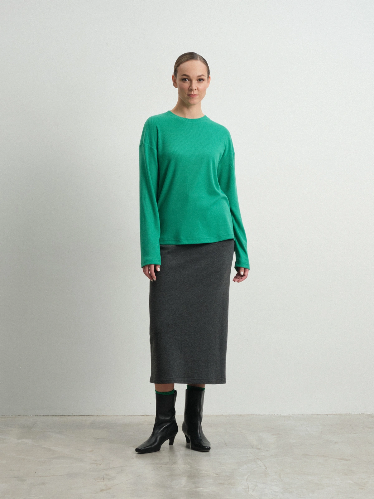 Прямая юбка на резинке Muscari