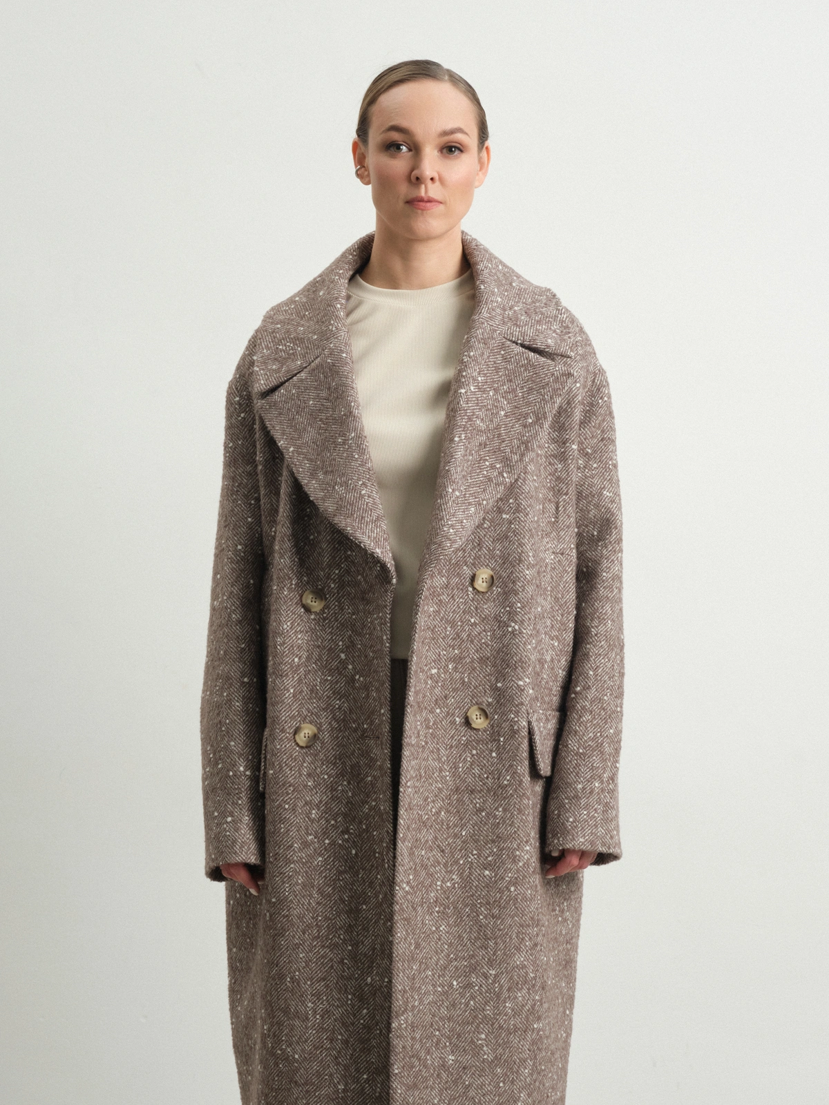 Пальто с капюшоном Hyacinth