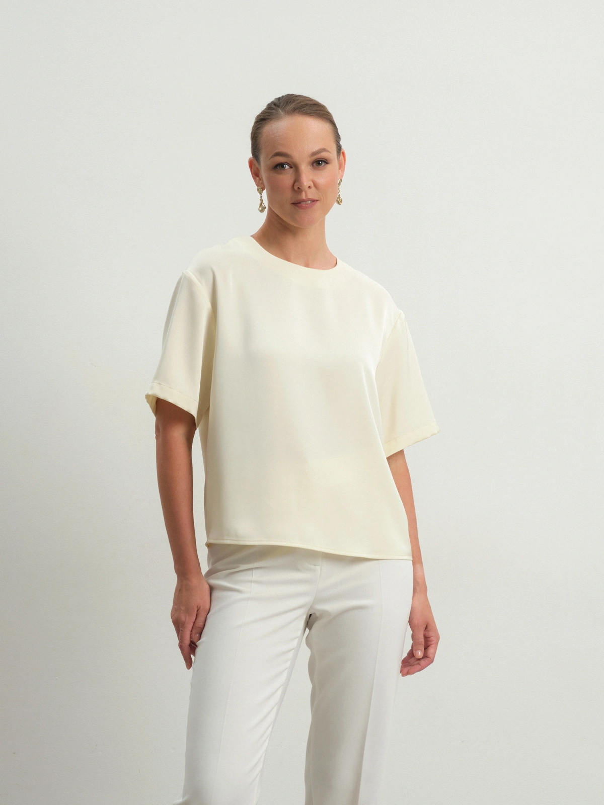 Сливочная блуза Desire