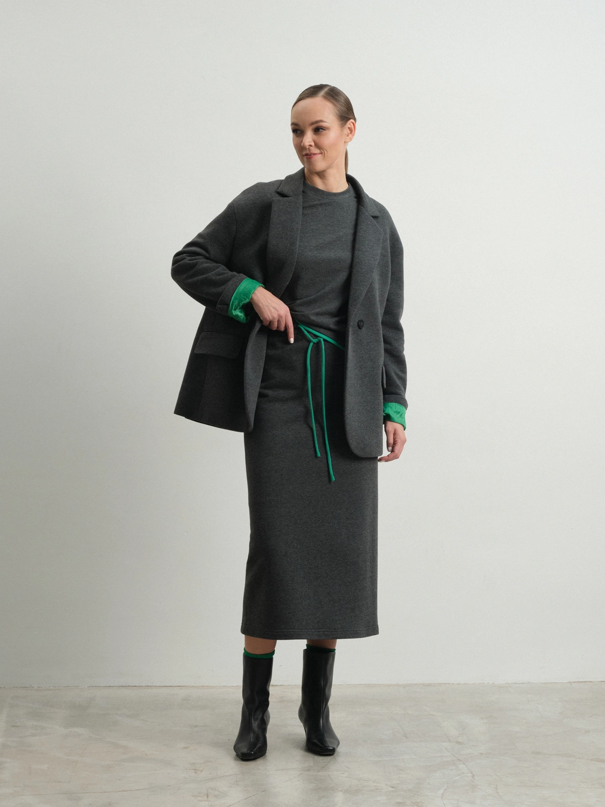 Прямая юбка на резинке Muscari