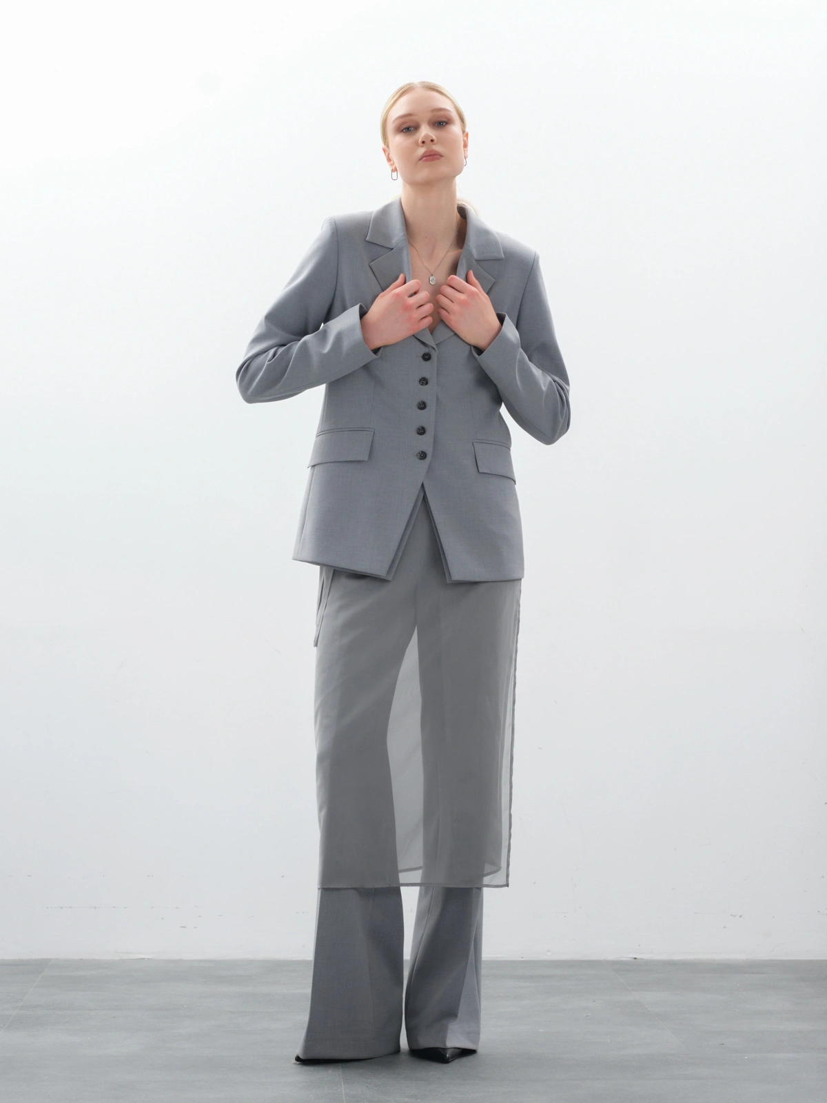 Юбка из органзы subtext