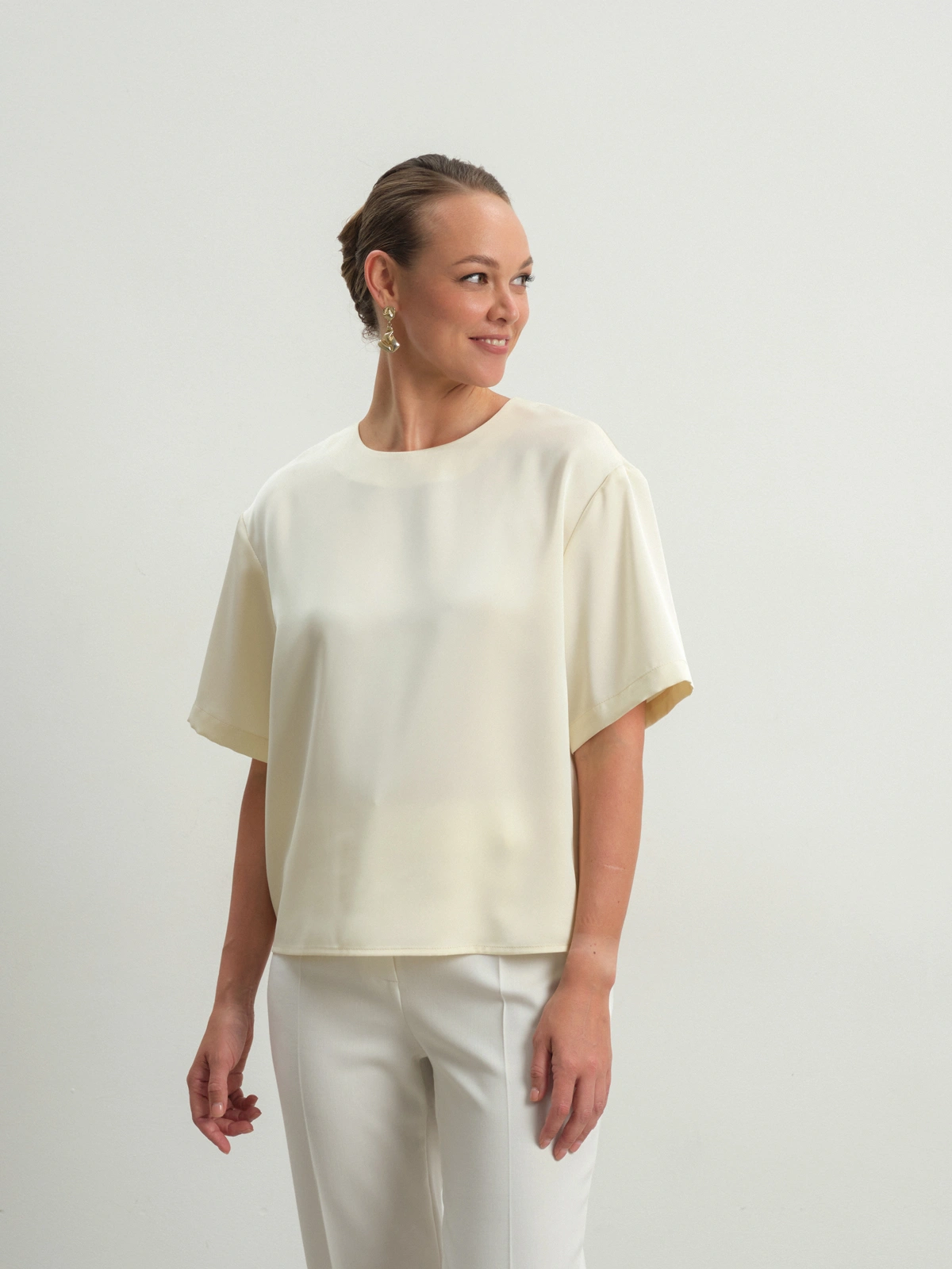 Сливочная блуза Desire