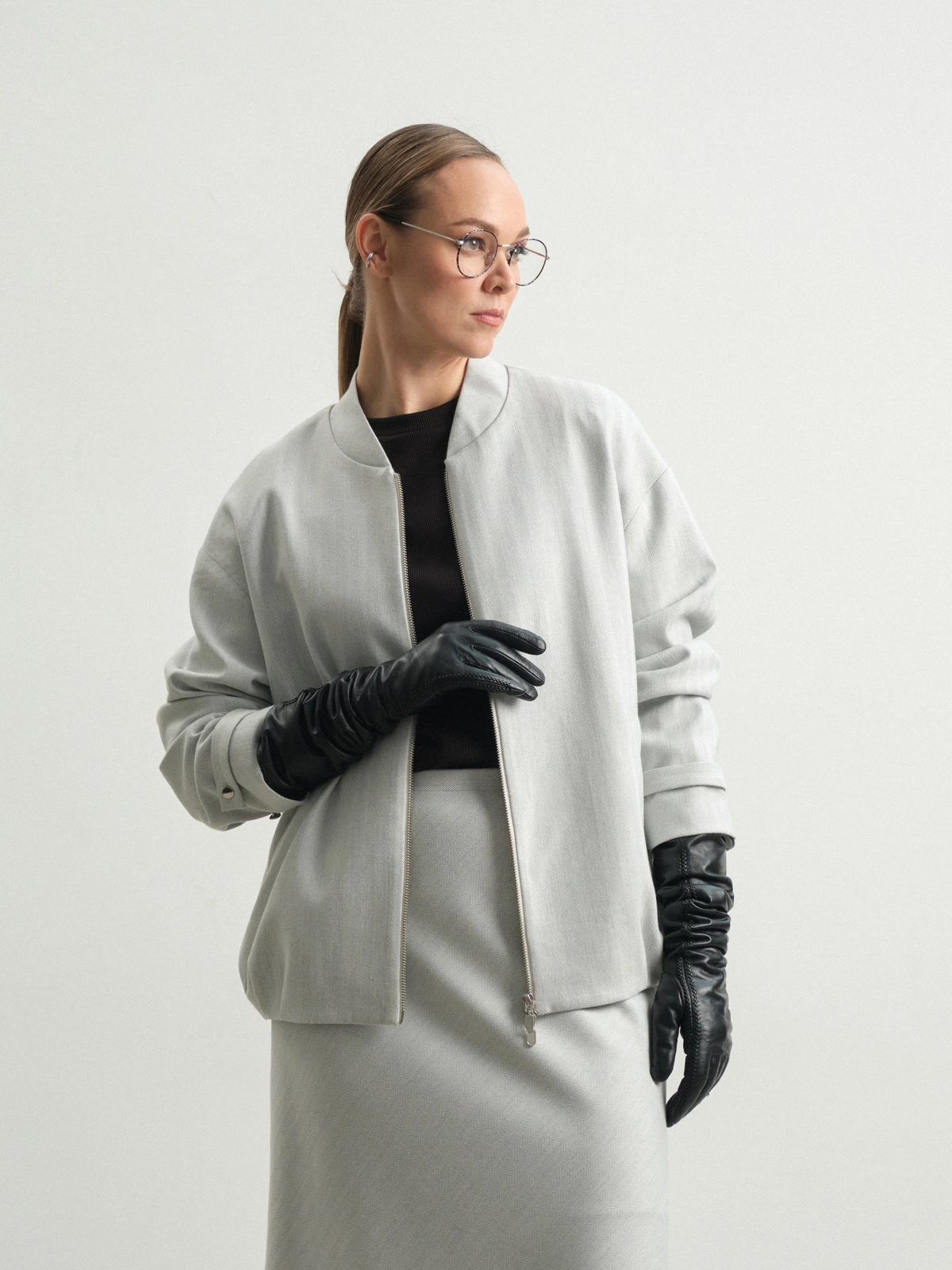 Бомбер в ёлочку Anemone