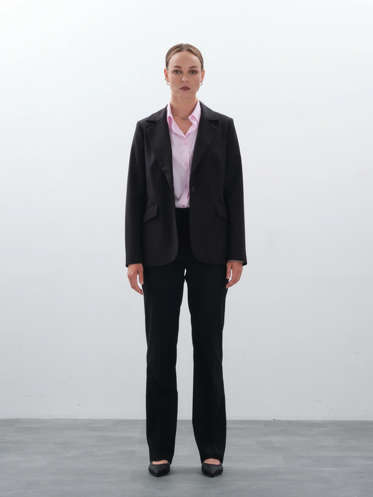 Жакет классический черный