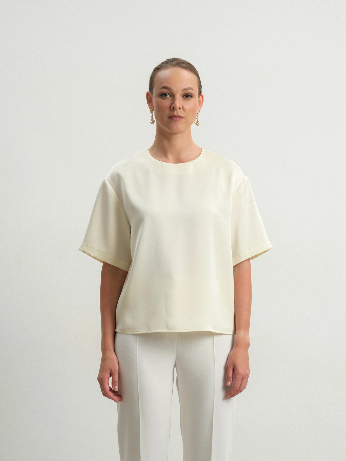 Сливочная блуза Desire