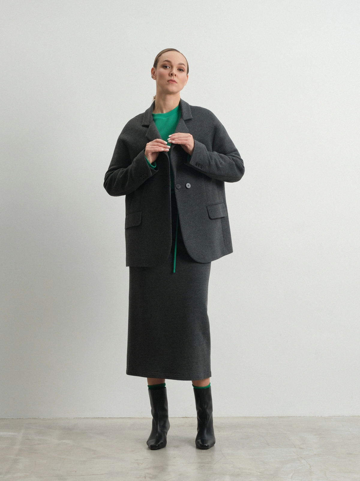 Прямая юбка на резинке Muscari