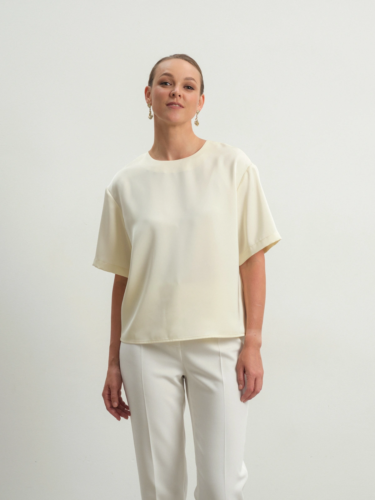 Сливочная блуза Desire