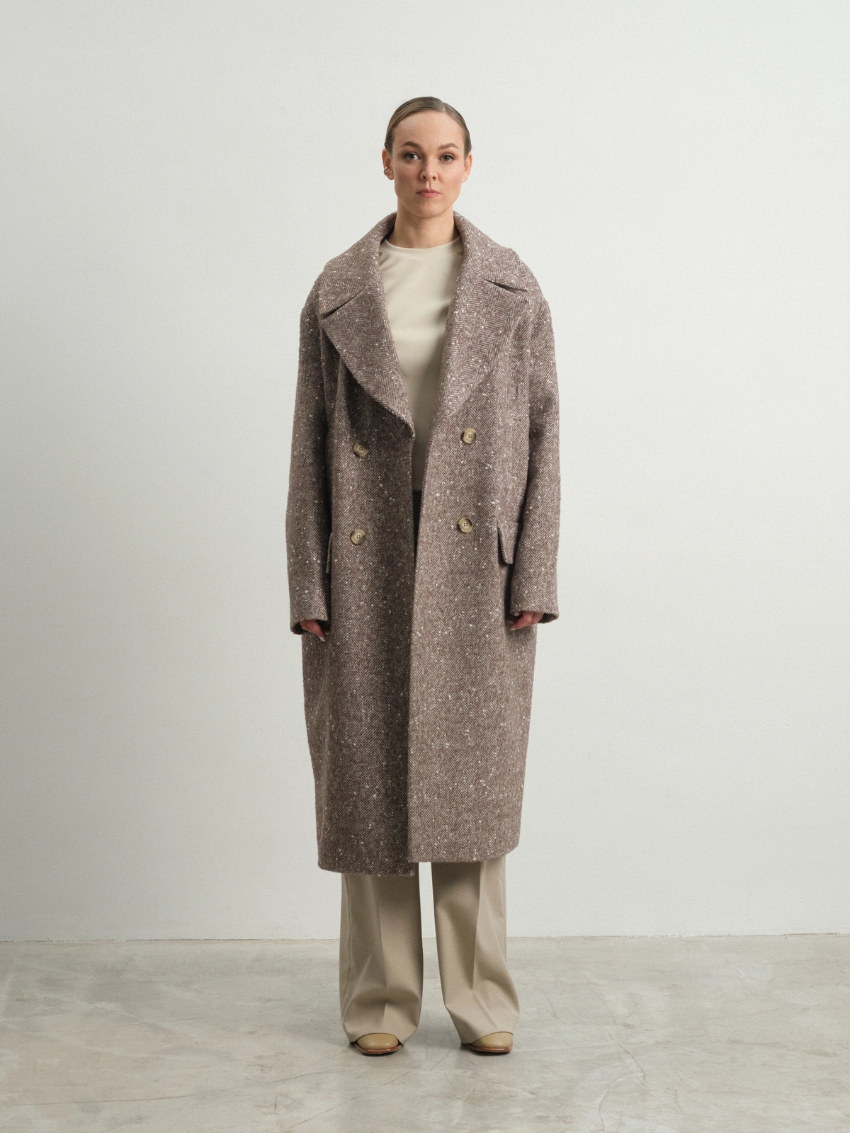 Пальто с капюшоном Hyacinth