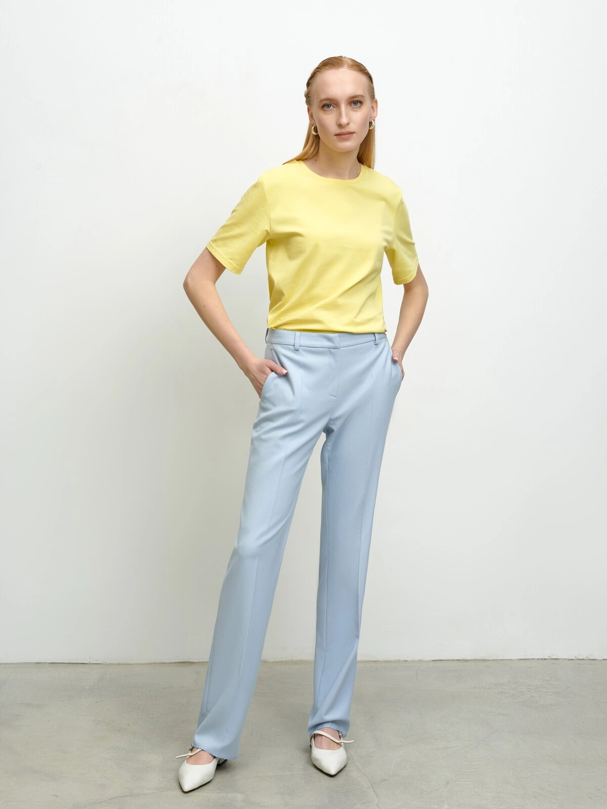 Лимонная футболка