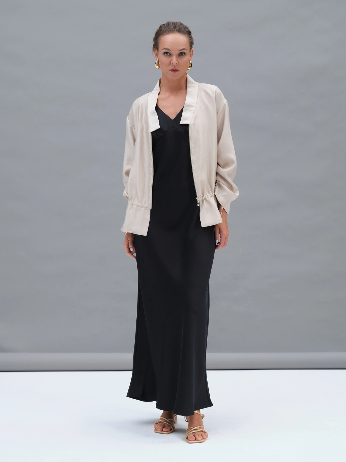 Золотой бомбер на кулиске Eos