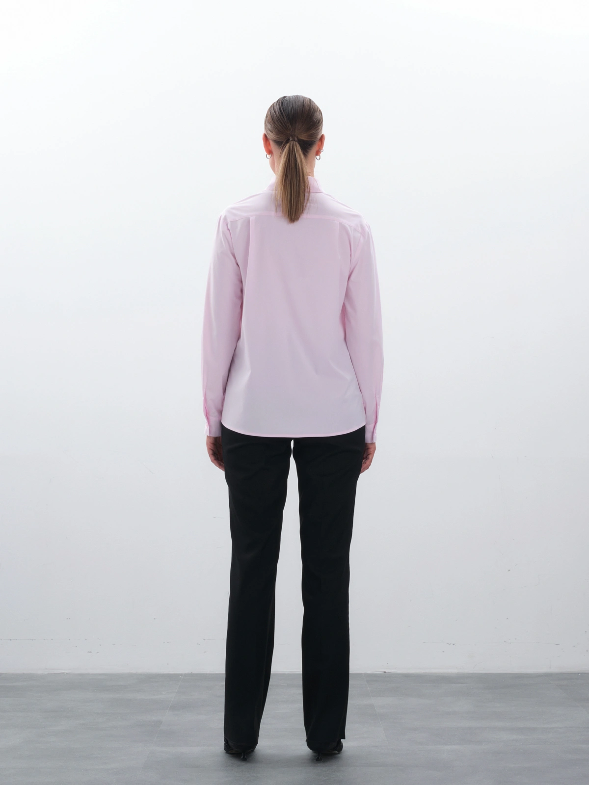 Прямые черные брюки new