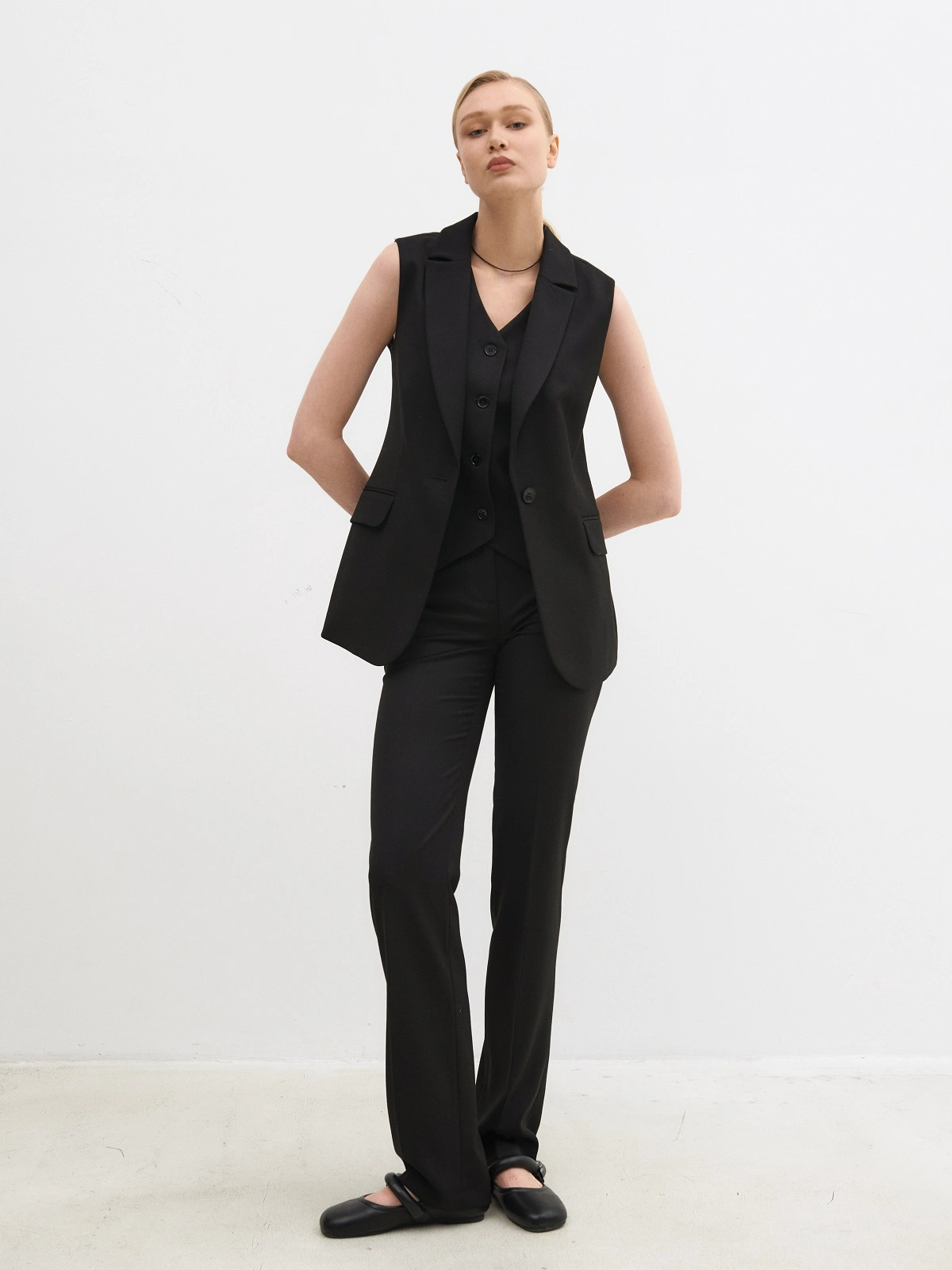 Базовые длинные брюки