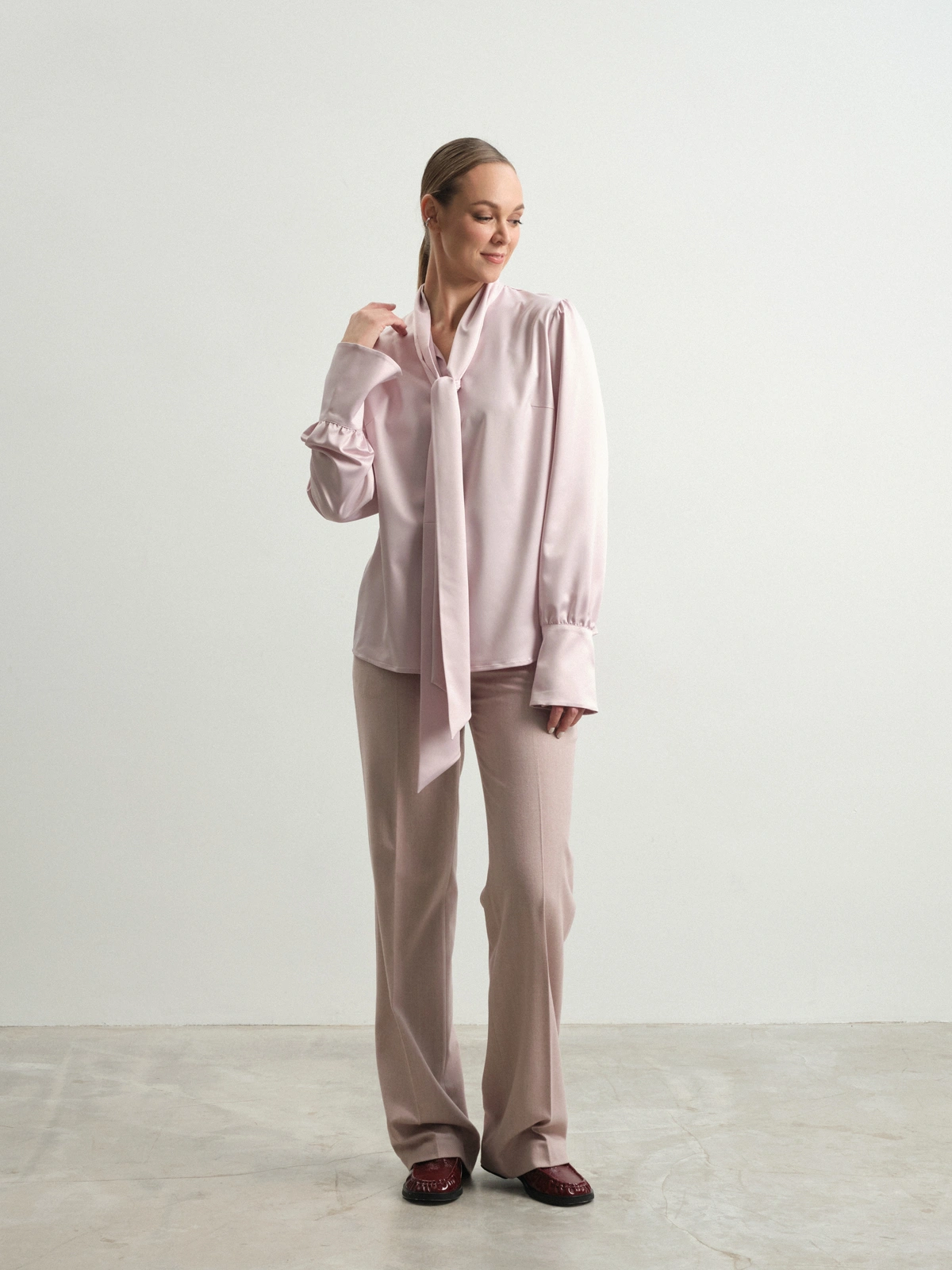 Нежно-розовые брюки Primrose