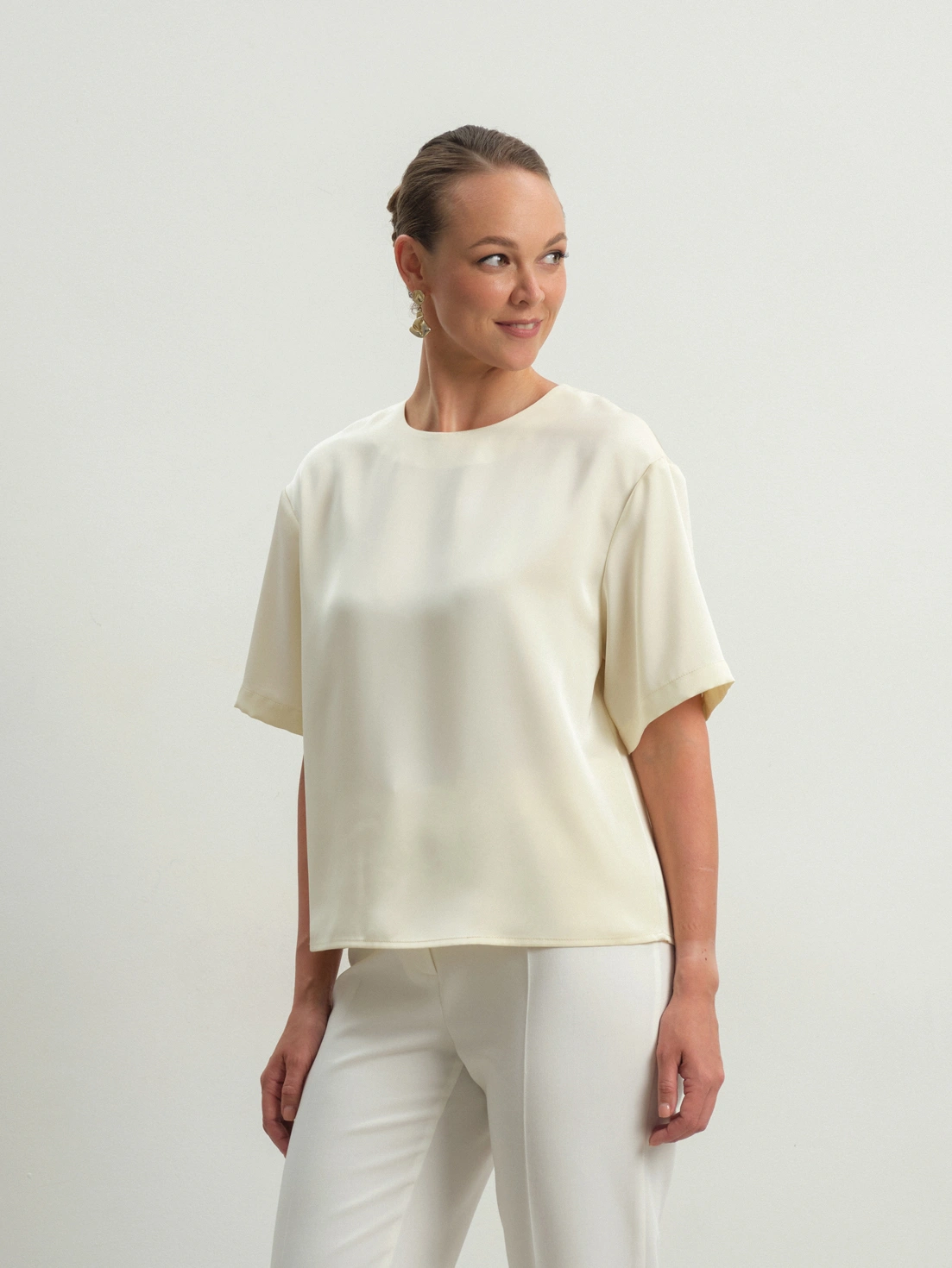 Сливочная блуза Desire