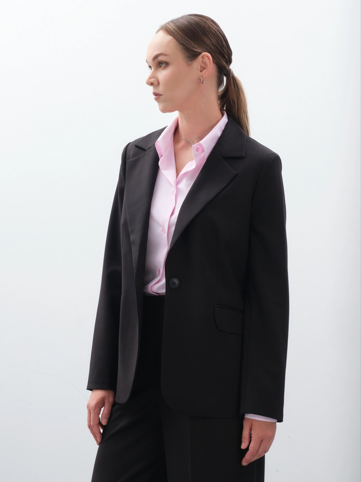 Жакет классический черный