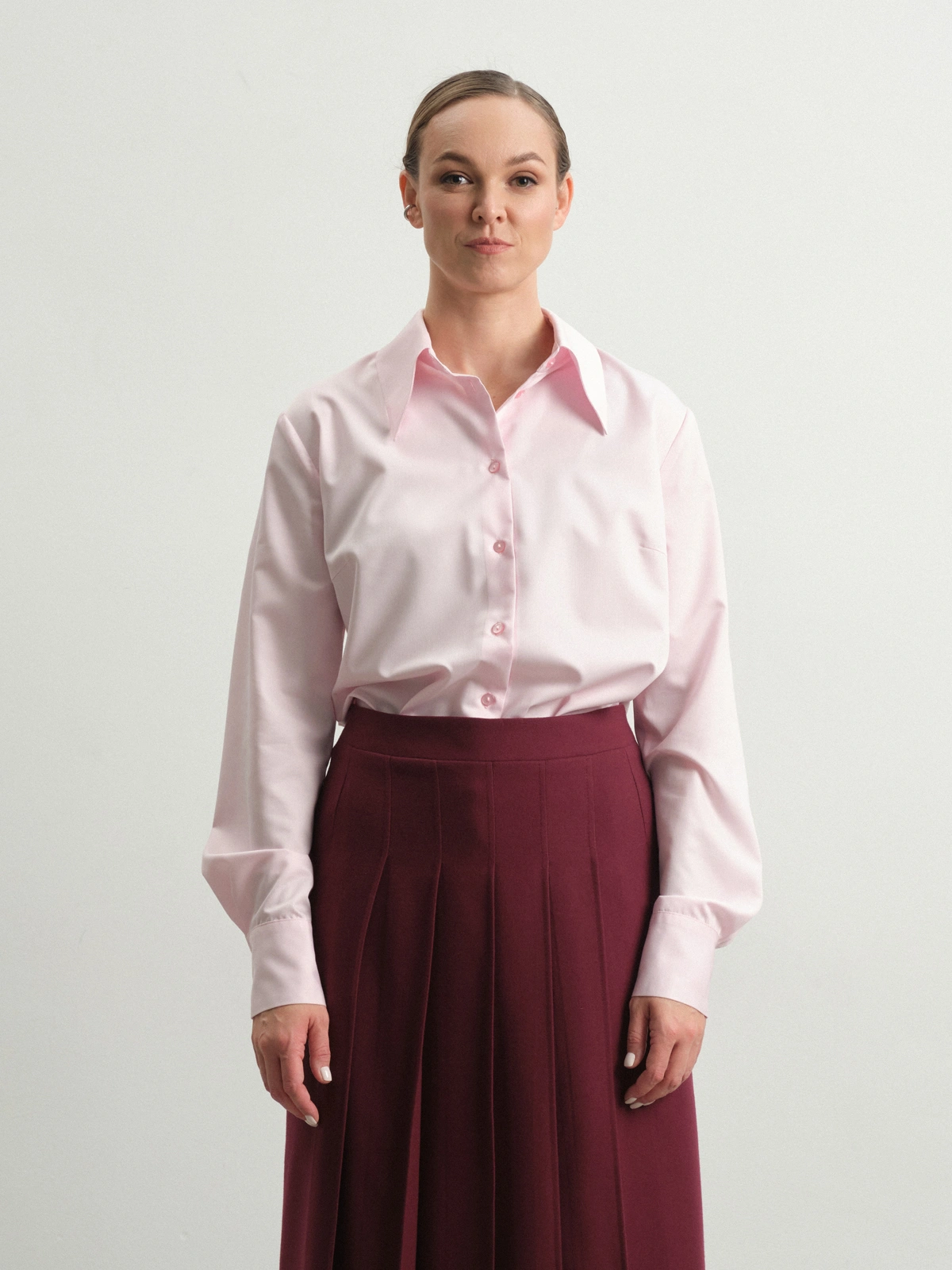Рубашка с акцентными деталями Cyclamen