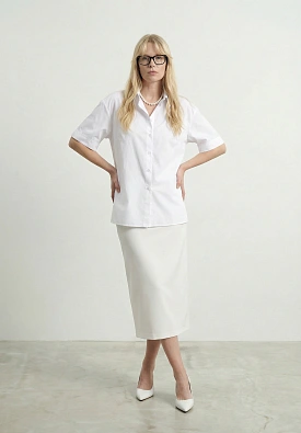 Белая юбка lady in white