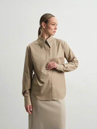 Рубашка с акцентными деталями Skilla