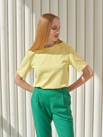 Лимонная футболка