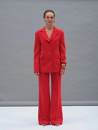 Красный силуэтный жакет Aphrodite