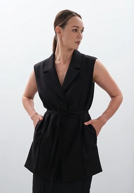 Удлиненный жилет со стрелками workflow